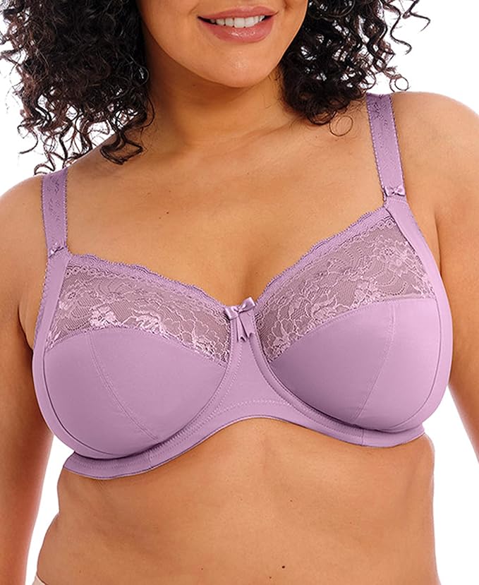 Elomi Full Figure Morgan Underwire Stretch Lace Bra  Wisteria Size 36E
