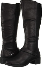 Easy Street Women's Jewel Mid Calf Riding Boots  Color Black Size 8M