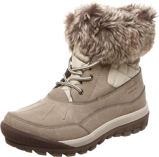 BEARPAW Women's Becka Cold-Weather Boots  Color Stone Size 9M