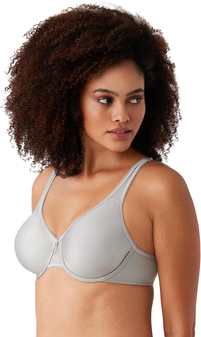 Wacoal Women's Beauty Unlined Underwire Full Coverage Bra  Ultimate Gray Size 34DDD