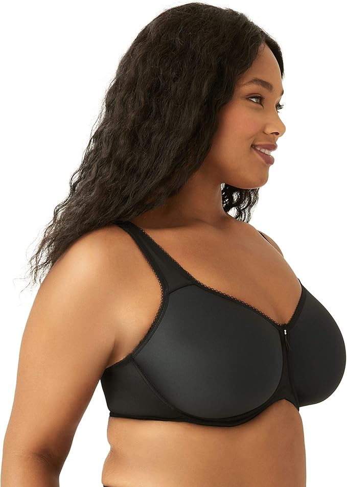 Wacoal Basic Beauty Contour Spacer T-Shirt Bra  Black Size 42C