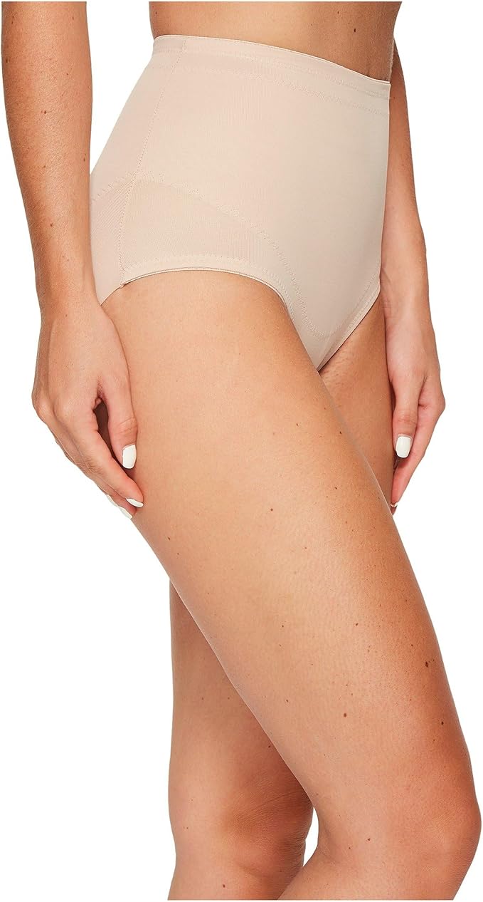 Miraclesuit Shapewear Flexible Fit Firm Control Waistline Brief Underwear  Warm Beige Size XL