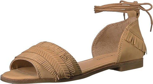 Lucky Brand Women's Gelso Sandal  Color Sandbox Size 7.5M