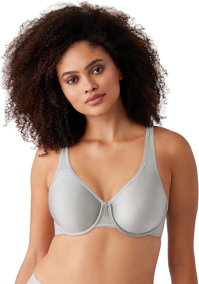 Wacoal Women's Beauty Unlined Underwire Full Coverage Bra  Ultimate Gray Size 34DDD