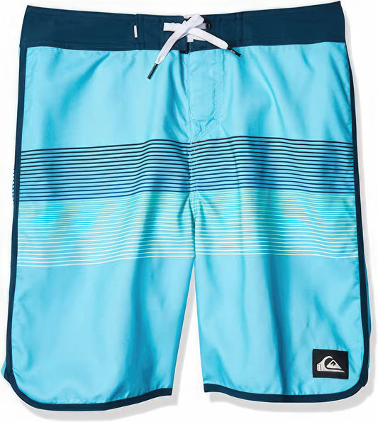 Quiksilver Boys' Everyday Grass Roots Youth 17 Boardshort Swim Trunk  Color Blue Size 30/16