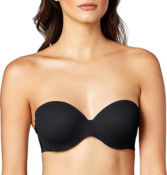 Warner's Cushioned Underwire Lightly Lined Convertible Strapless Bra  Black Size 36C