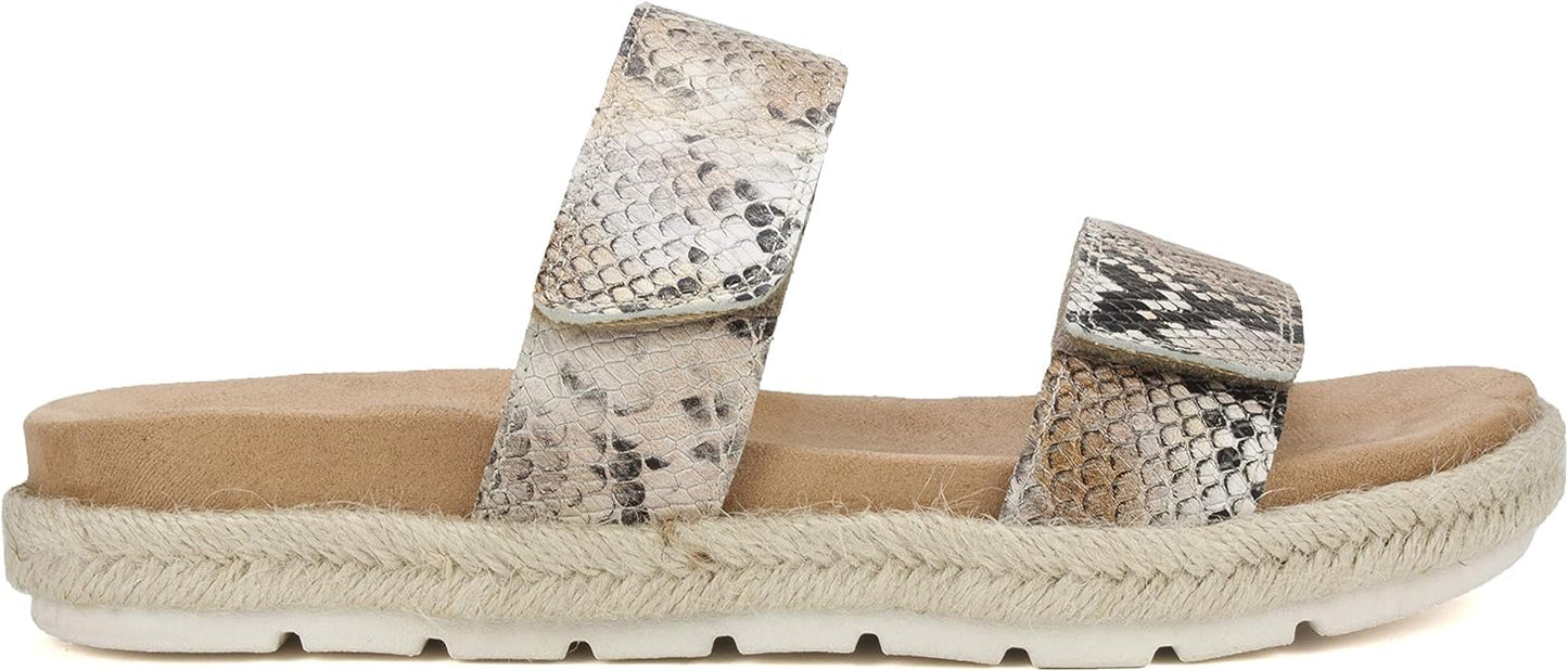 CLIFFS BY WHITE MOUNTAIN Women's TIONNA Sandal  Color Tan Size 7.5