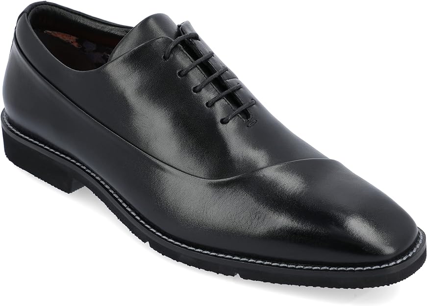Thomas & Vine Men's Odin Tru Comfort Oxford  Color Black Size 10M