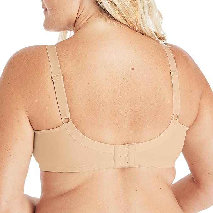 Playtex Women's 18 Hour Smoothing Minimizer Bra  Nude Size 38D