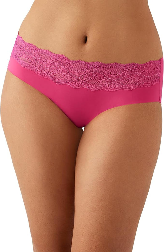 b.tempt'd Bare Lace Waist Hipster  Raspberry Sorbet Size L