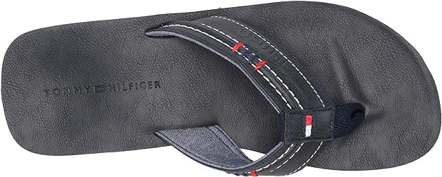 Tommy Hilfiger Men's Destino Flip-Flop Sandals   Color Navy Size 9