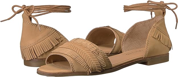 Lucky Brand Women's Gelso Sandal  Color Sandbox Size 7.5M