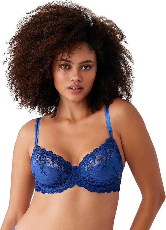 Wacoal Embrace Lace Underwire Bra  Beaucoup Blue Size 34C