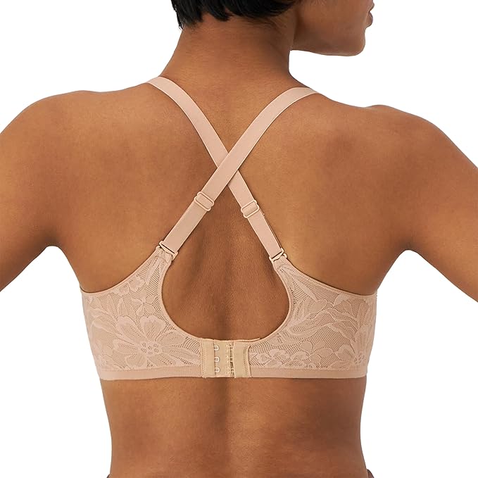 Bali Women's Breathe Lace Underwire Bra  Almond Size 36D