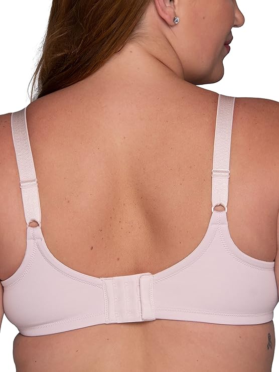 Vanity Fair Full Figure Beauty Back Smoothing Minimizer Bra  Color Sheer Quartz Size 40C