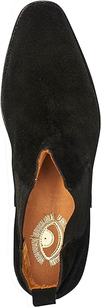 Carlos by Carlos Santana Men's Calavera Chelsea Boot  Color Black Size 11.5D