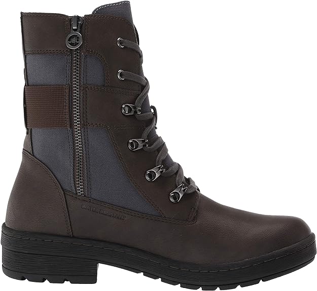 JBU by Jambu Women's Stevie Water-Resistant Combat Boot  Color Olive Size 7.5M
