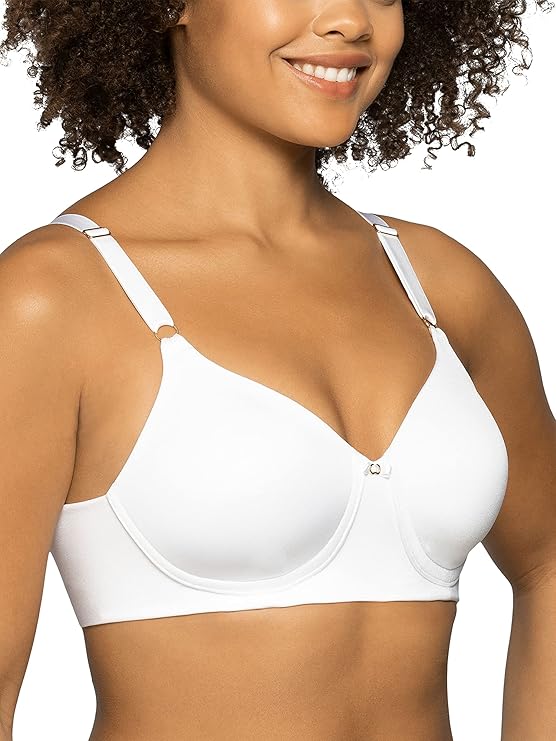 Vanity Fair Beauty Back Full Coverage Wireless Bra  Star White Size 38B