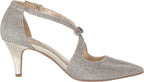 Bandolino Women's Zeffer Kitten Heel Pumps  Color Gold Glam Size 9M