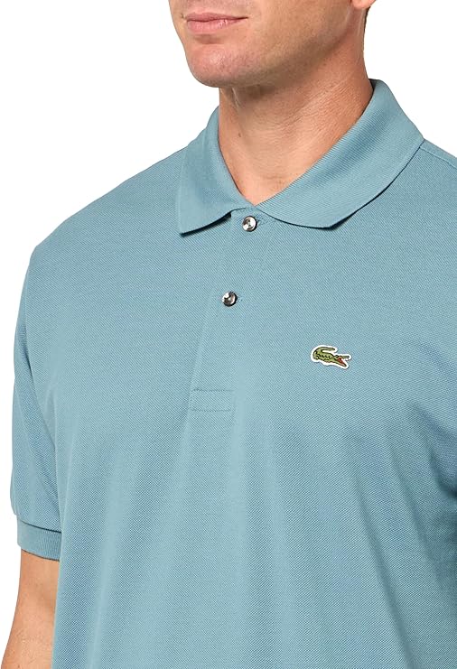 Lacoste Men's Short Sleeve Classic Pique Polo Shirt  Limestone Size 4/M