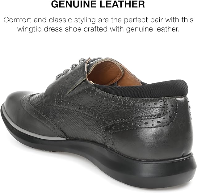Thomas & Vine Men's Savage Oxford Dress Shoe   Color Charcoal Size 8.5M
