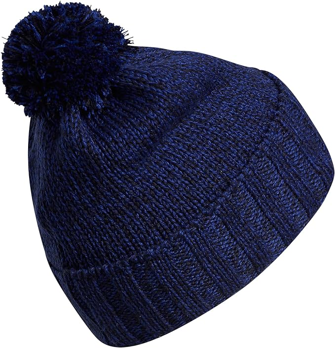 adidas Men's Recon II Ballie Beanie Hat  Color Legend Ink/Victory Blue Twist One Size