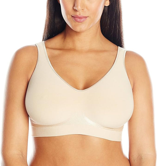 Bali Comfort Revolution Smart Size Wirefree Bra  Color Light Beige Size S