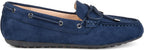 Journee Collection Women's Thatch Faux Suede Slip-on Loafers  Color Navy Size 7M