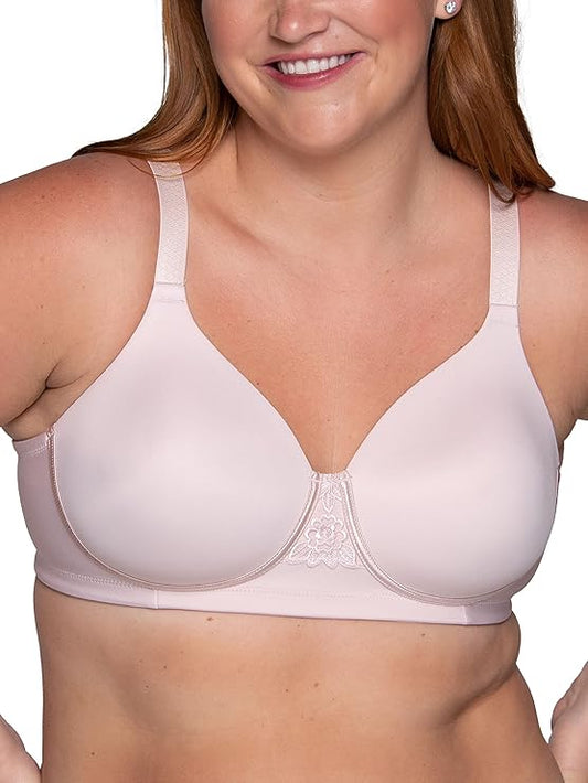 Vanity Fair Beauty Back Full Figure Wirefree Bra  Sheer Quartz Size 40D