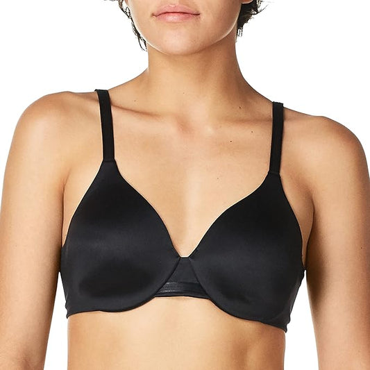Bali One Smooth U All-Over Concealing Underwire Bra  Black Size 38B