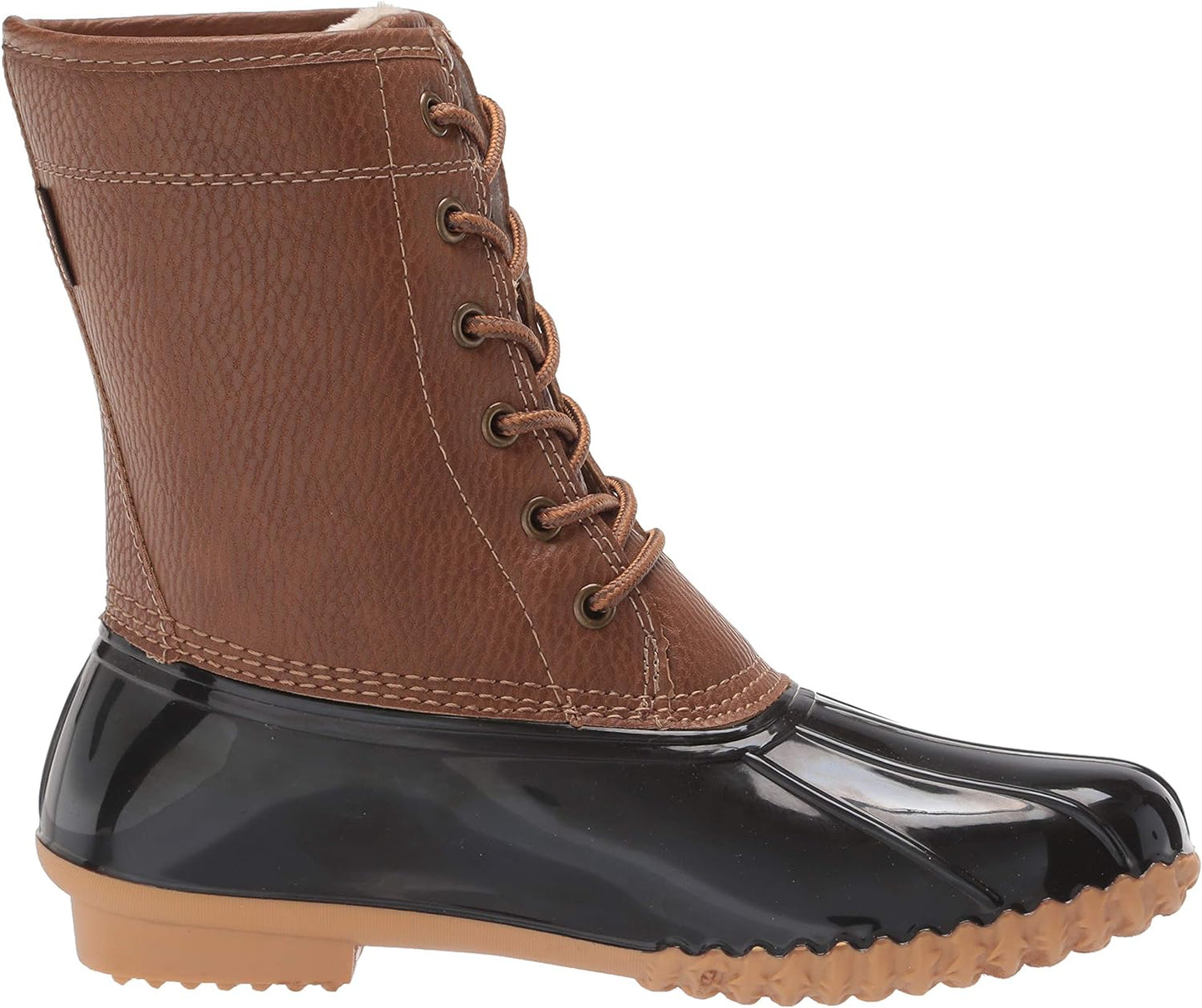 JBU Women's Maplewood Waterproof Rain Mid Calf Boots  Color Chocolate Size 11M