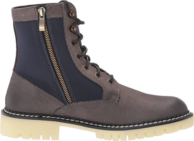 Steve Madden Men's Fashion Boot  Color Gray/Blue Size 12M