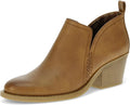 Baretraps Women's Lidian Ankle Booties  Walnut Size 8.5
