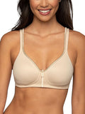 Vanity Fair Body Caress Full Coverage Wirefree Convertible Bra  Neutral Nude Size 34C