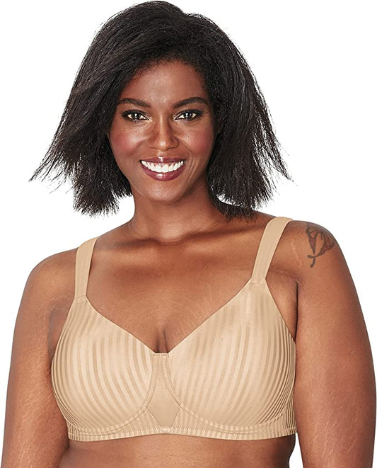 Playtex Women's Secrets Perfectly Smooth Wire-Free Bra  Color Nude Size 36C
