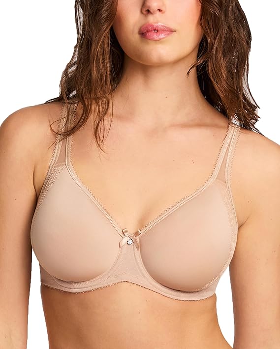 Wacoal Retro Chic Full Figure Contour Bra  Toast Size 34DD