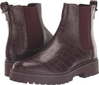 Kenneth Cole Reaction Women's Salt Lug Chelsea Boots  Color Burgundy Size 8M