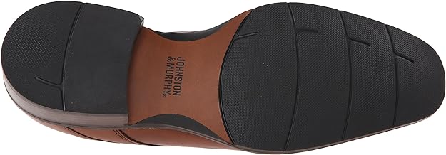 Johnston & Murphy Men's Larsey Oxford  Color Tan Italian Calfskin Size 7.5M