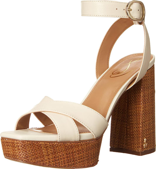 Sam Edelman Women's Nolita Platform Sandals  Color Modern Ivory Size 9.5M