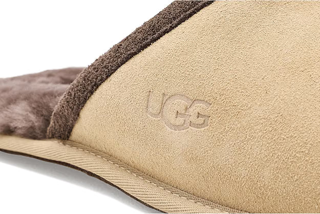 UGG Men's Scuff Slippers  Beige Size 9