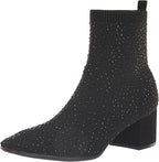 Kenneth Cole Reaction Women's Rida Stretch Jewel Boot  Black Size 6.5