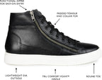 Thomas & Vine Mens Xander Lace-up Round Toe High Top Sneaker  Color Black Size 10M
