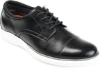 Thomas & Vine Men's Felton Cap Toe Derby Shoe  Color Black Size 12M