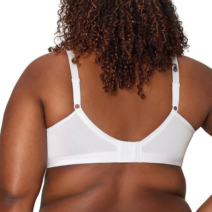 Playtex 18 Hour Cotton Stretch Ultimate Lift T-Shirt Bra  White Size 38DD