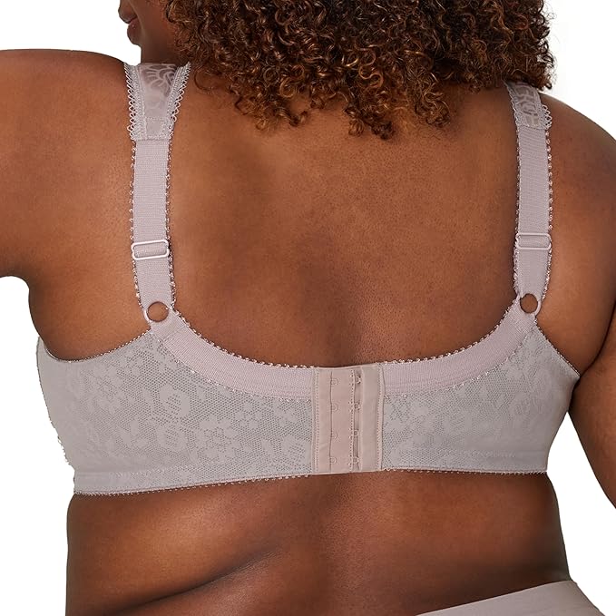 Playtex 18 Hour Full-Coverage Comfort-Strap Wireless Bra  Warm Steel Size 44C