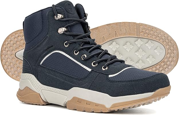 Reserved Footwear Men's Eliel Boot Casual Sneakers  Color Navy Size 9M