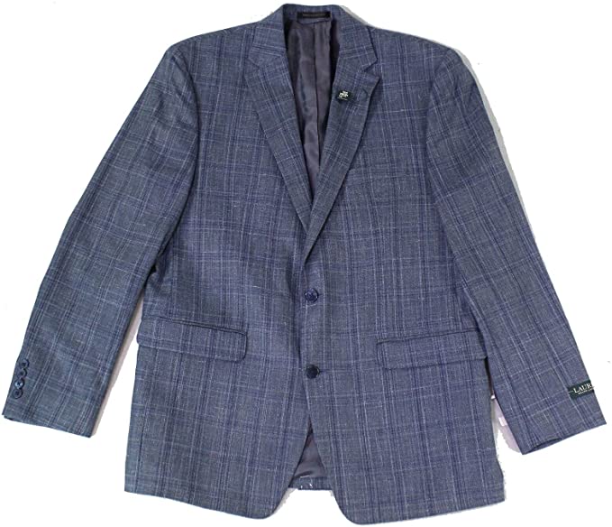 Lauren Ralph Lauren Men's Lexington Suit Separate Short Blazer  Color Blue Size 36R