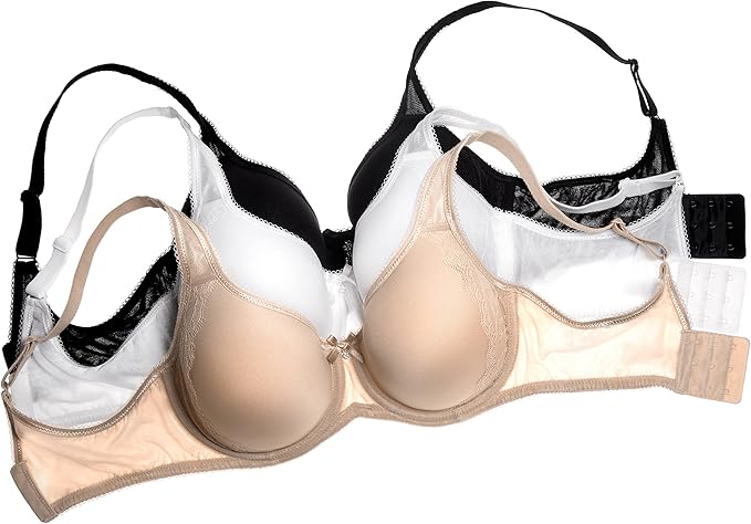 Wacoal Retro Chic Full Figure Contour Bra  Toast Size 36DD