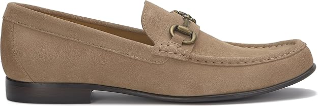 Vince Camuto Men's Caelan Bit Dress Loafer  Sandstone/Tolsue Size 10.5