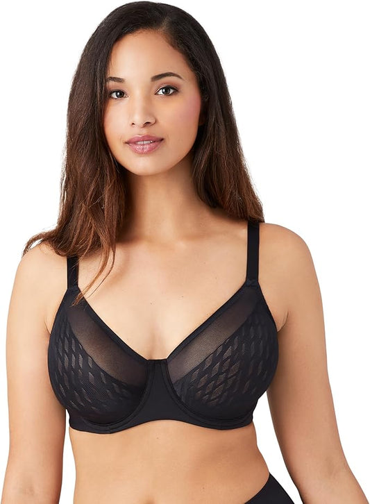 Wacoal Women's Elevated Allure Unlined Underwire Bra  Black Size 36D